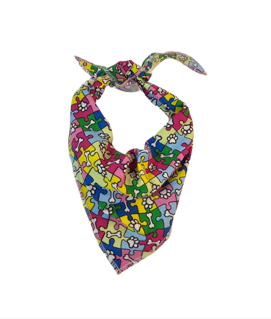 S3112 Paws N Bones Bandana