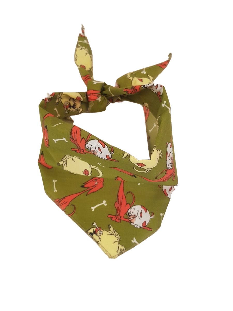 S3115 Dog Buddies Bandana, Green