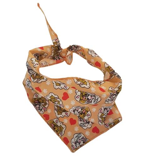 SA3116 In Love Doggie Bandana