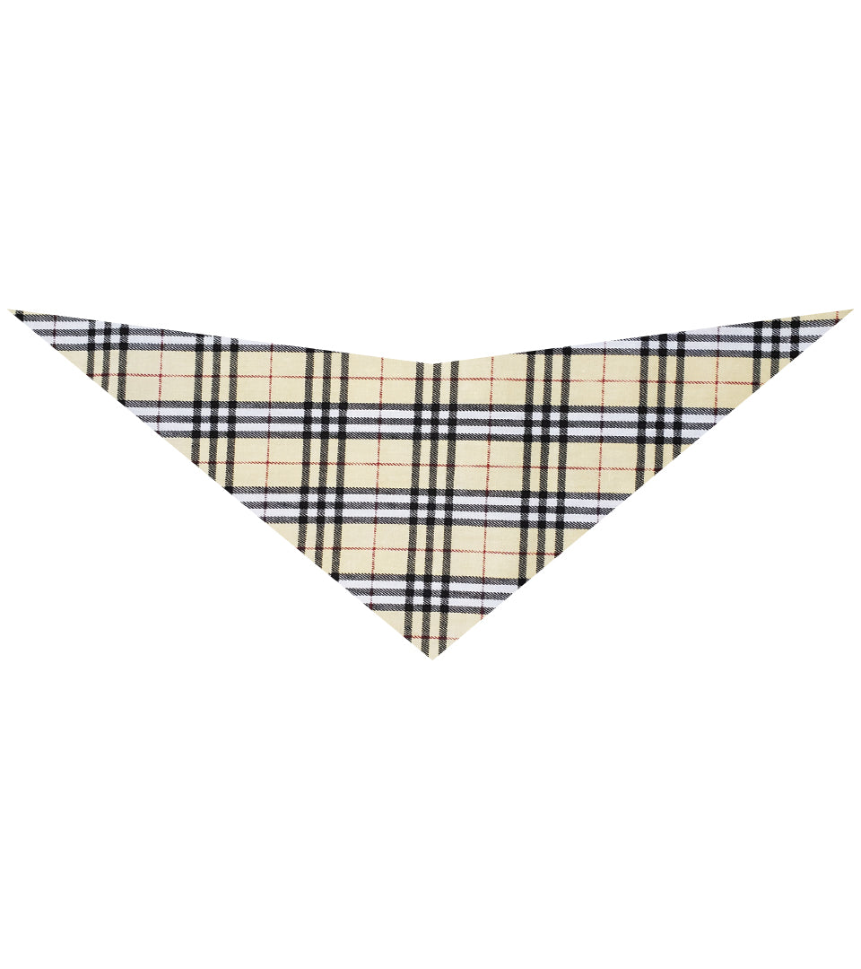 S3124 Plaid Bandana