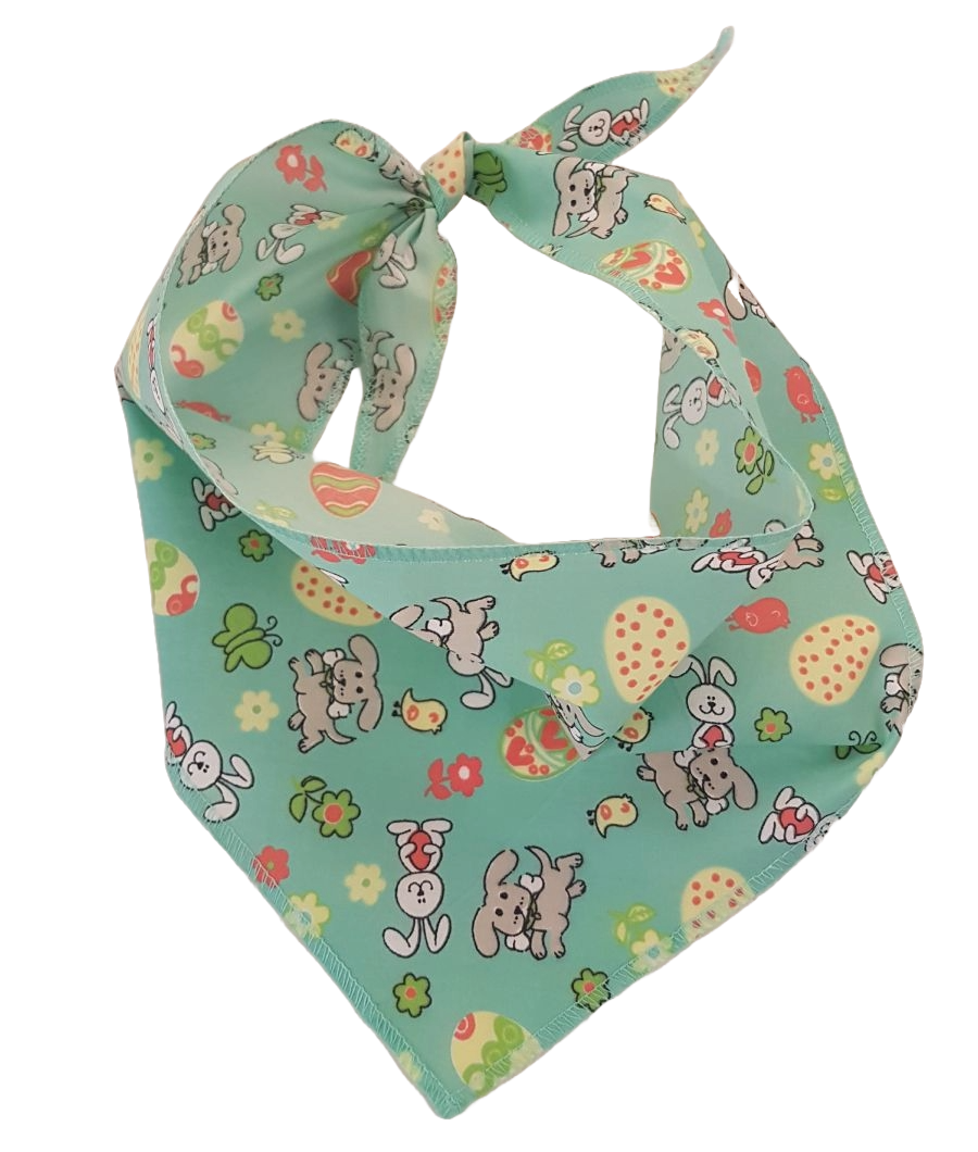 SA3206 Easter Bunny & Chick Doggie Bandana