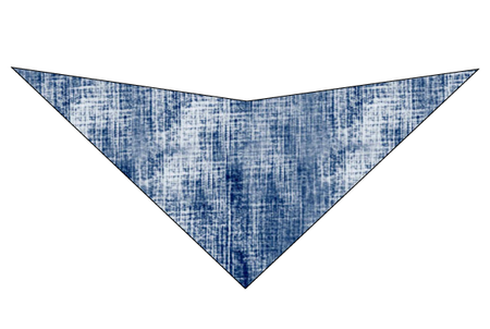 S3246 Doggie Bandana, Blue 
