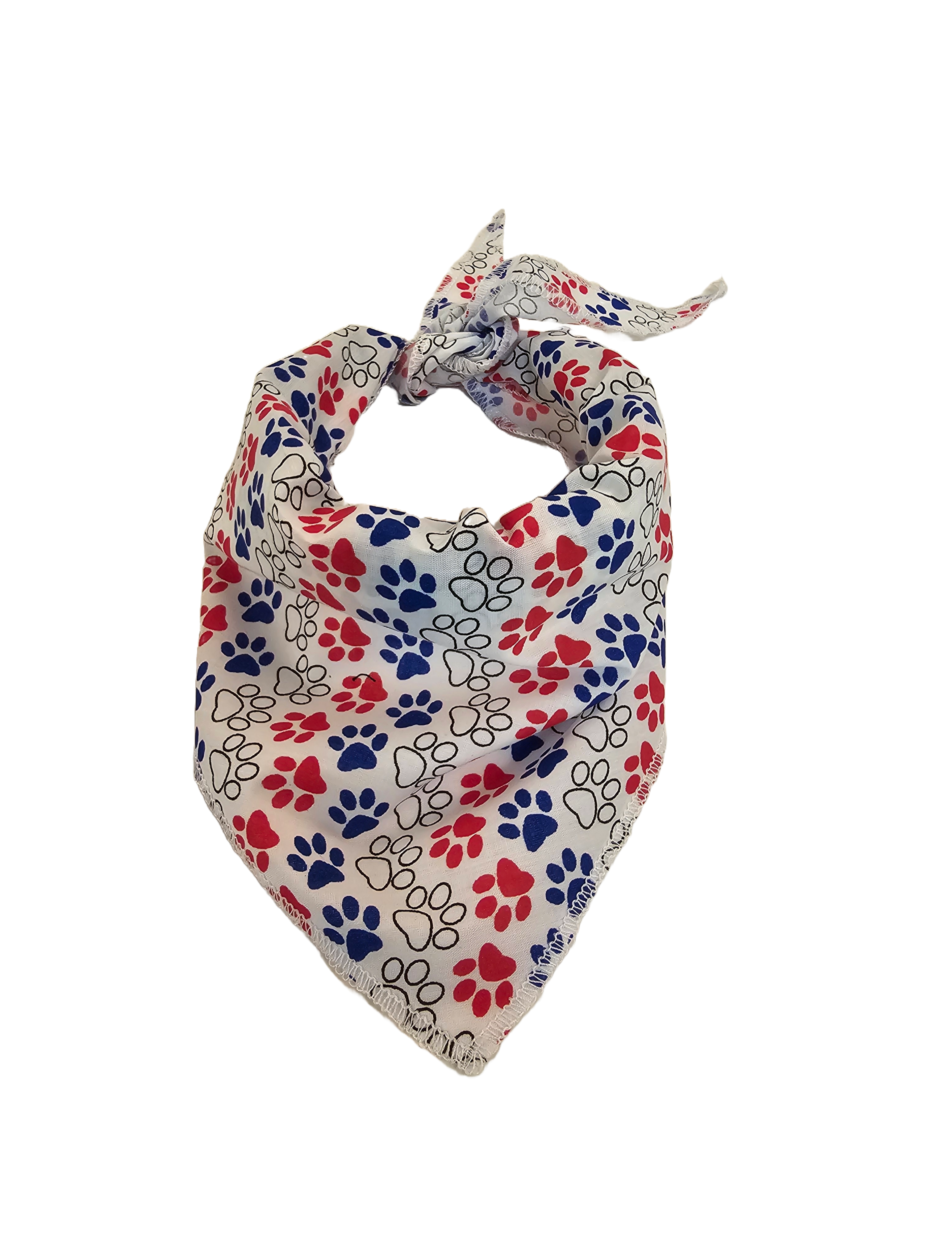 S3027 Patriotic Paws Bandana