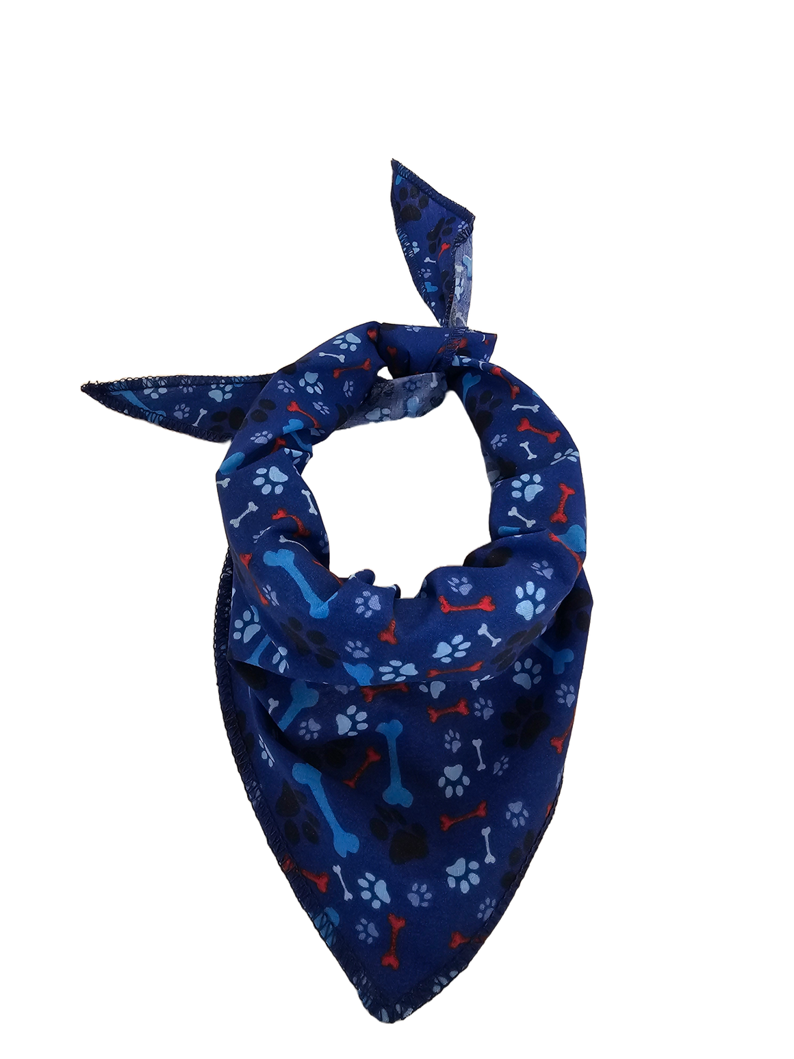 S3215 Paws & Bones Bandana, Blue