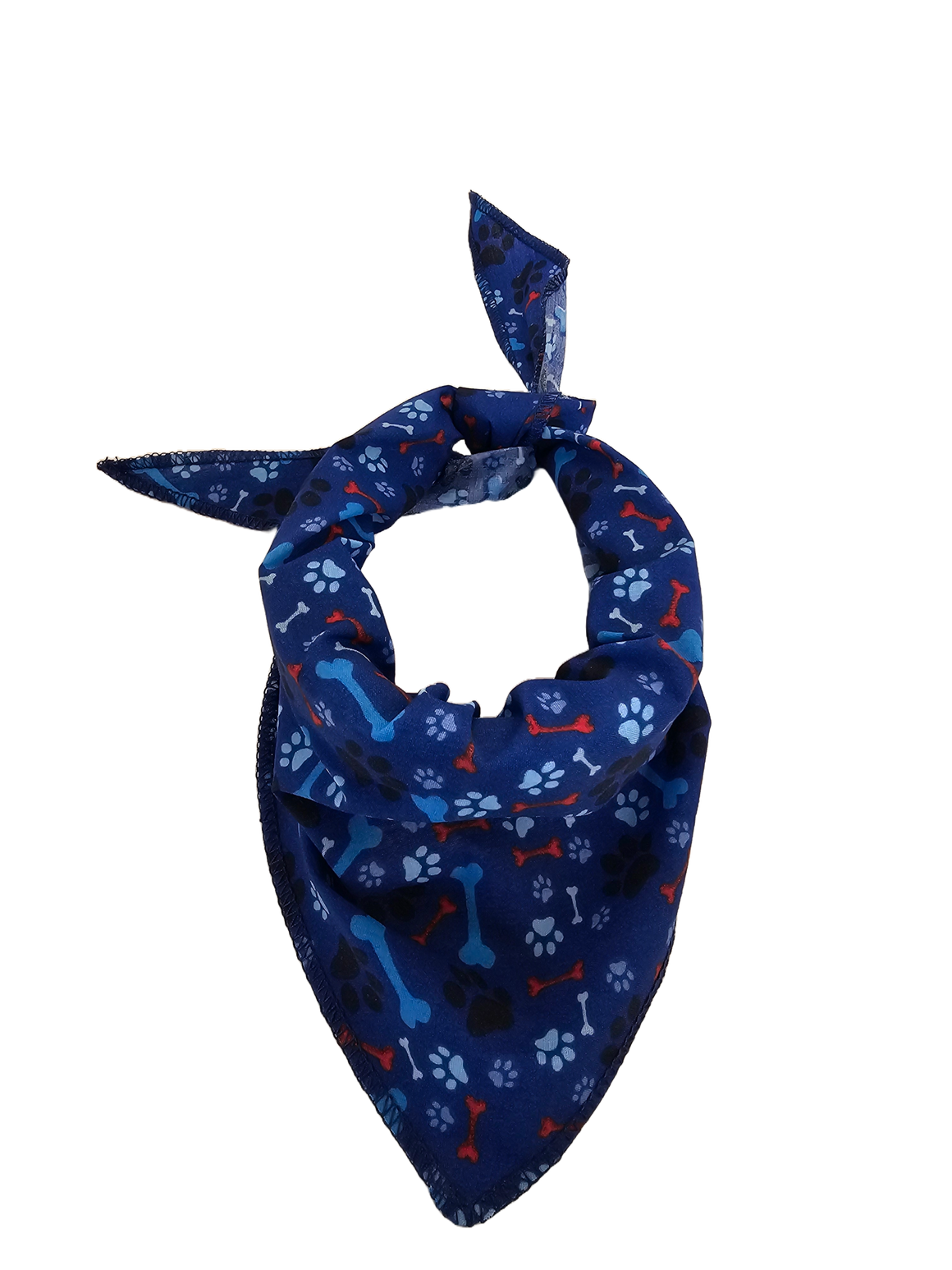 S3215 Paws & Bones Bandana, Blue