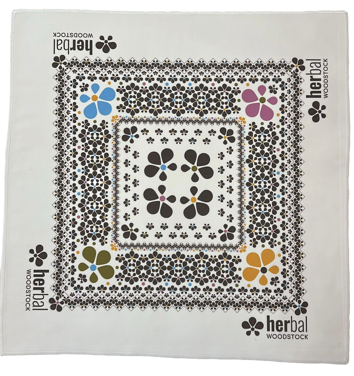 SQA3505 Full Color All Over Print, Square Bandana 