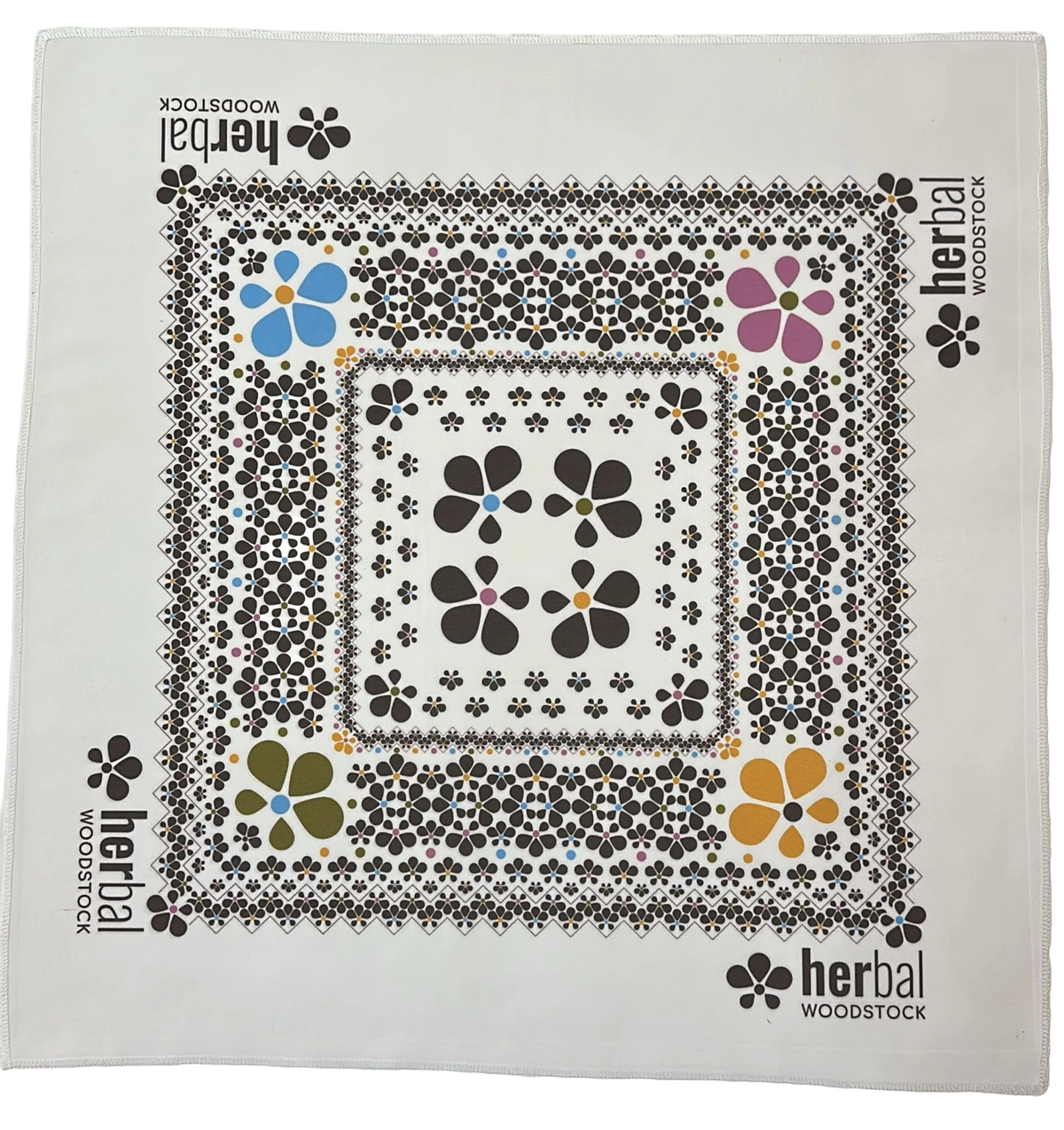 SQA3505 Full Color All Over Print, Square Bandana 