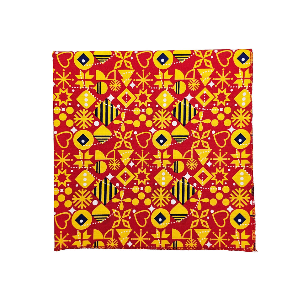 SQ3113 Christmas Bandana, Red