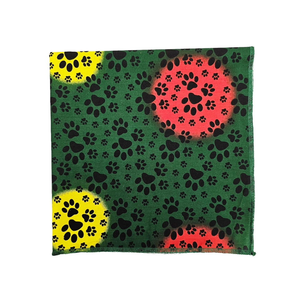 SQ3115 Paws Gradient, Green