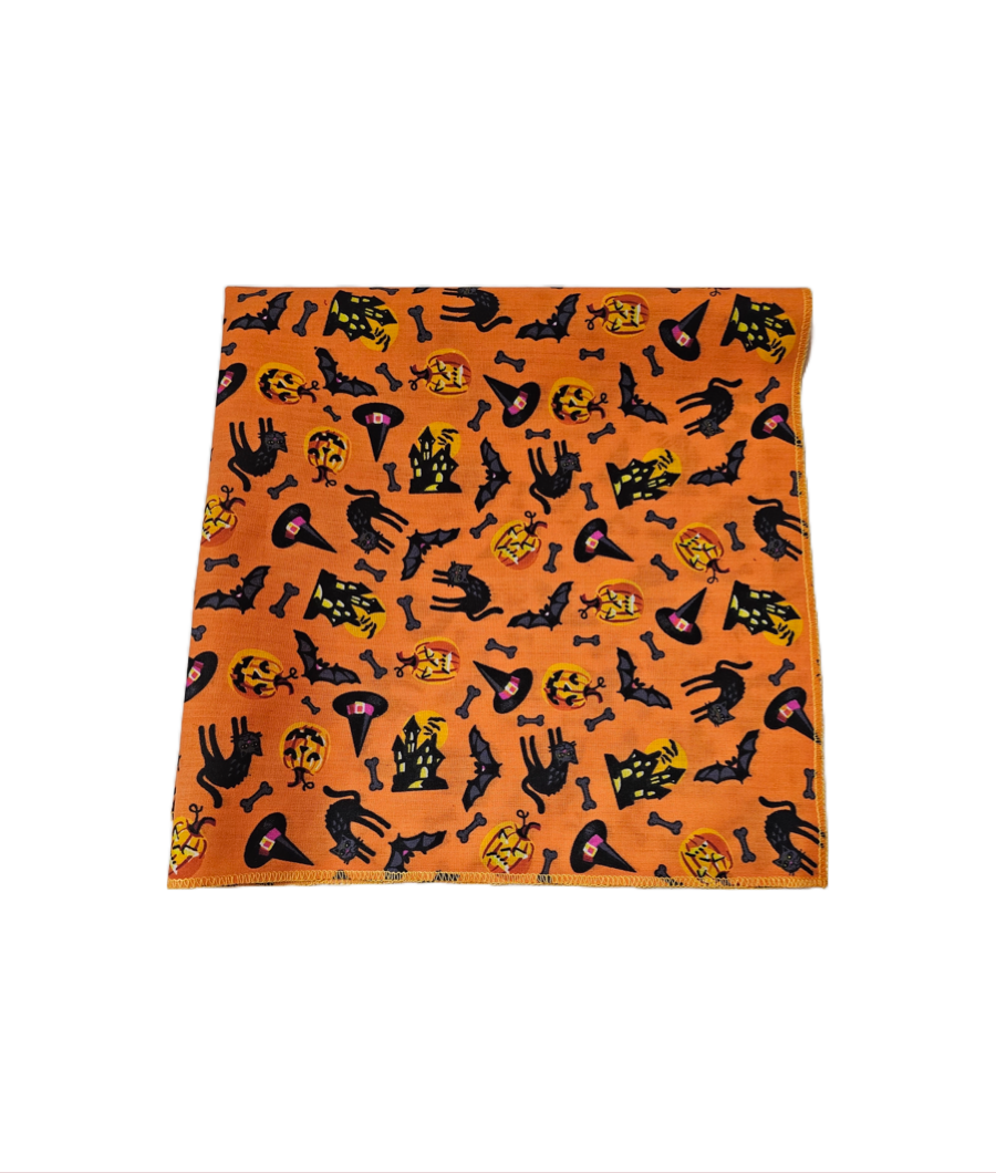 SQ3188 Halloween Square Bandana