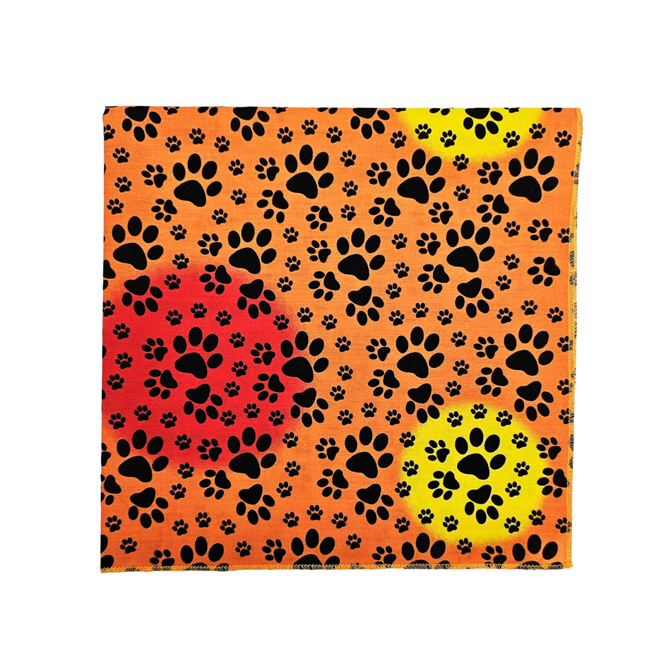 SQ3055 Paws & Bones Gradient, Orange