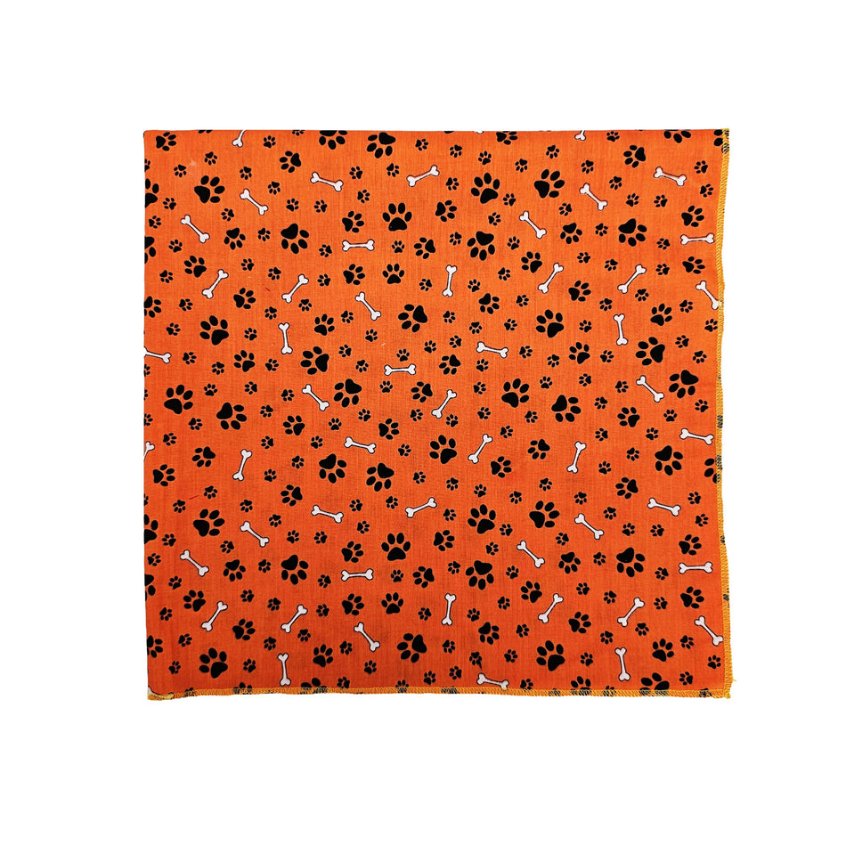 SQ3075 Mini Paws & Bones, Orange