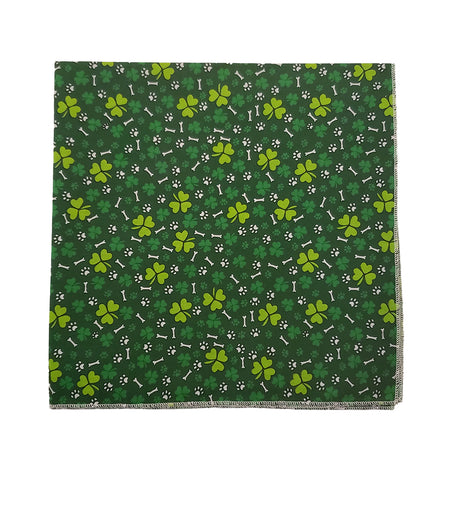 SQ3143 St. Patrick's Doggie Bandana, Green