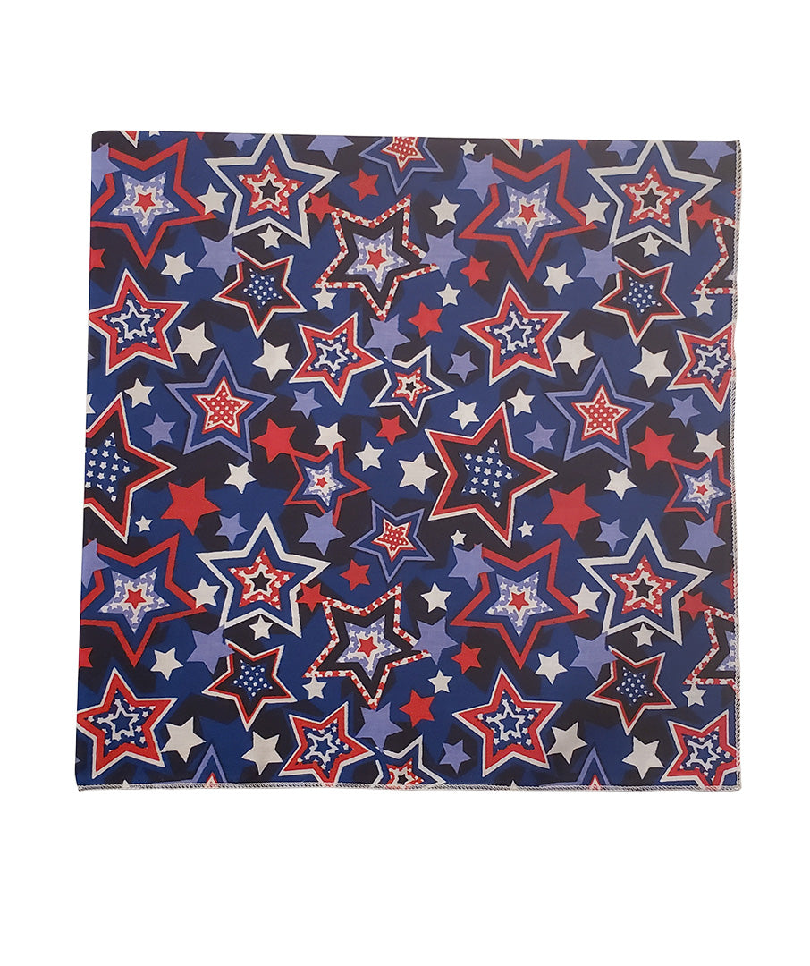 SQA3149 Stars on Blue Bandana
