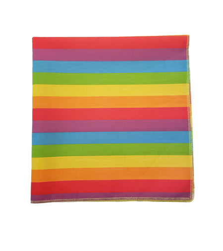 SQ3173 Rainbow Pride Stripes Doggie Bandana