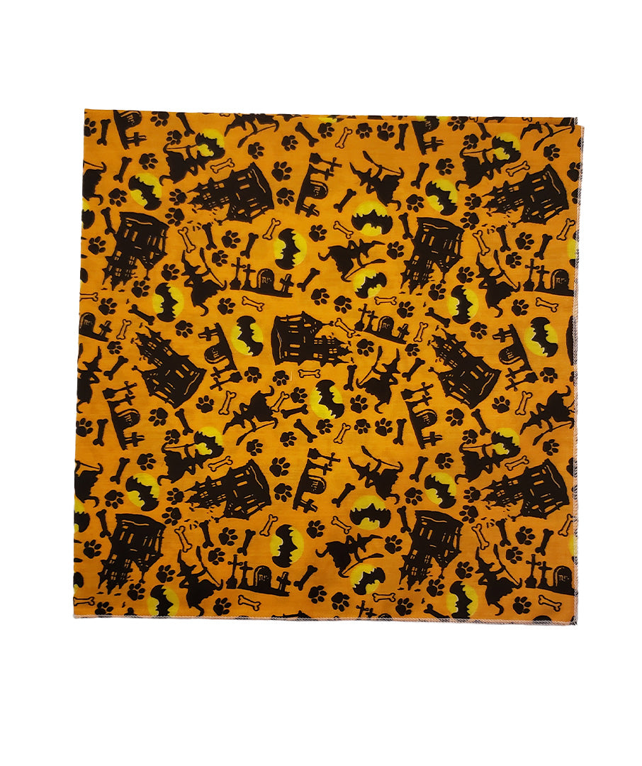 SQ3181 Halloween Doggie Bandana