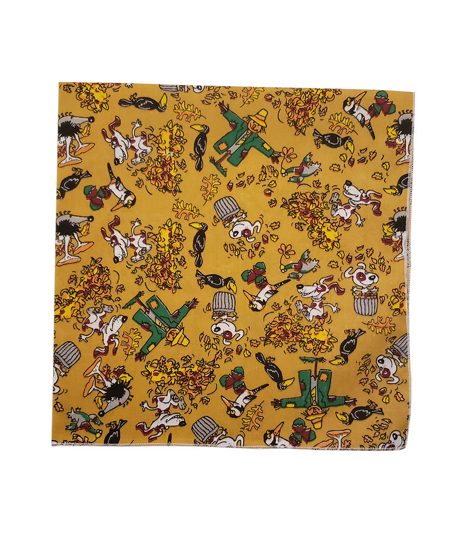 SQ3189 Thanksgiving Doggie Bandana