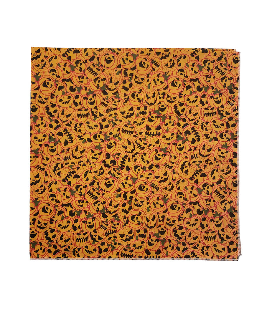 SQ3212 Halloween Pumpkin Bandana