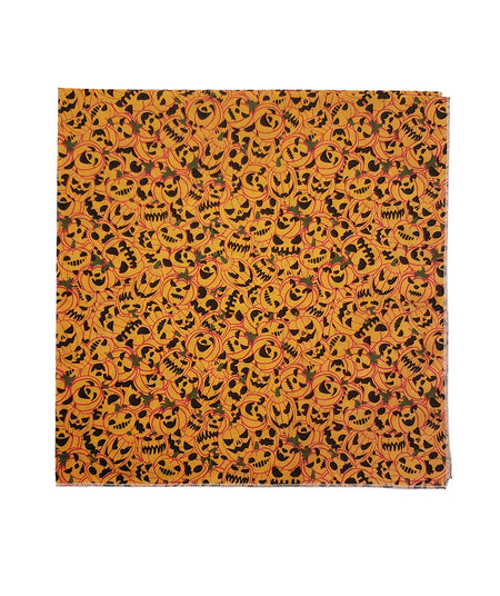 SQ3212 Halloween Pumpkin Bandana