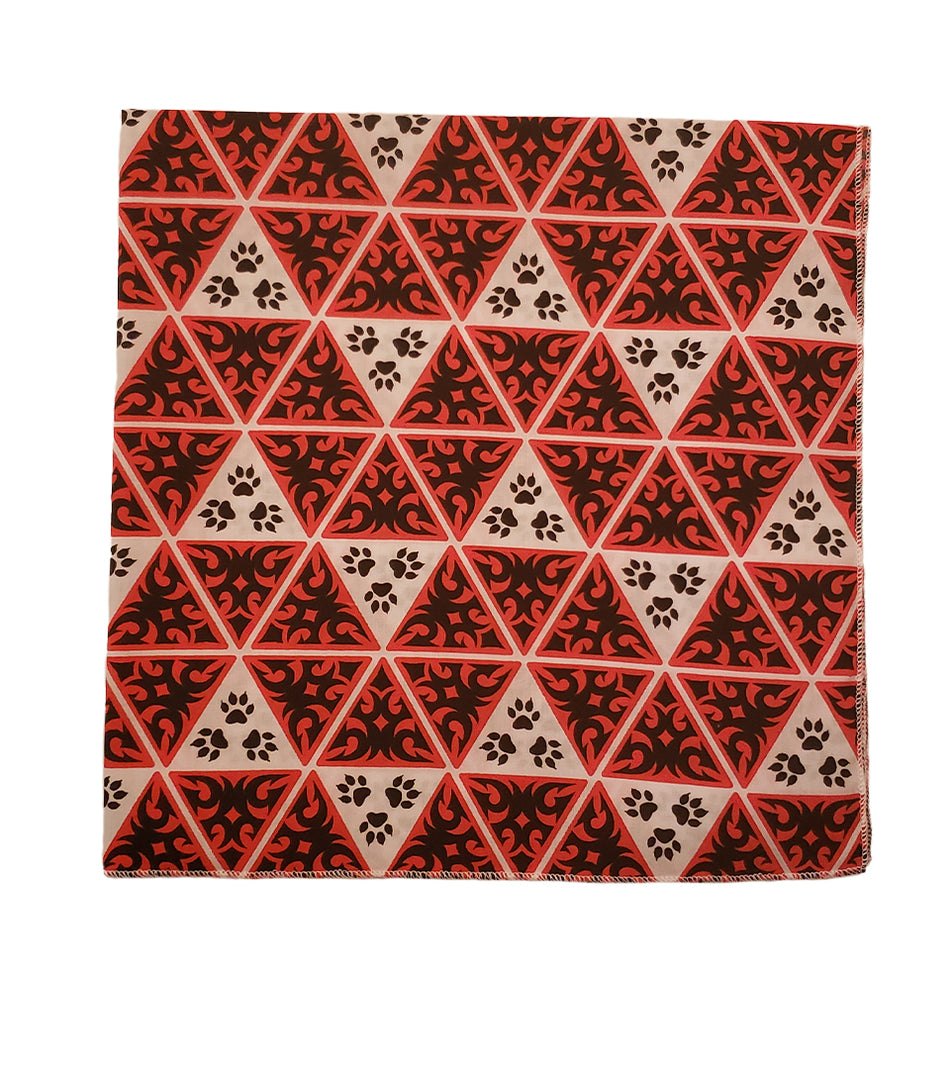 SQ3021  Paws Bandana