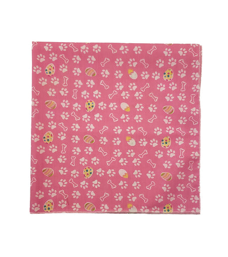 SQ3022 Easter, White Paws & Bones, Pink