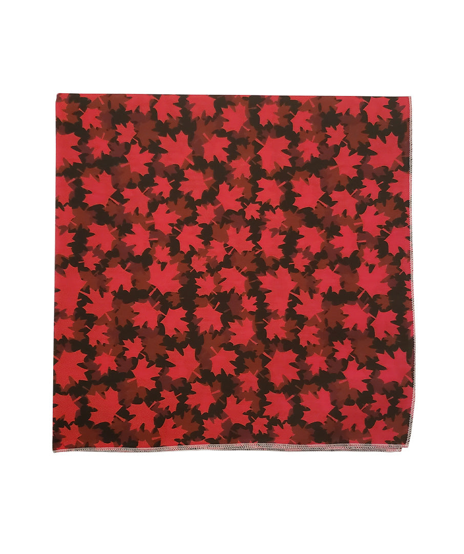 SQ3230 Maple Leaves Bandana