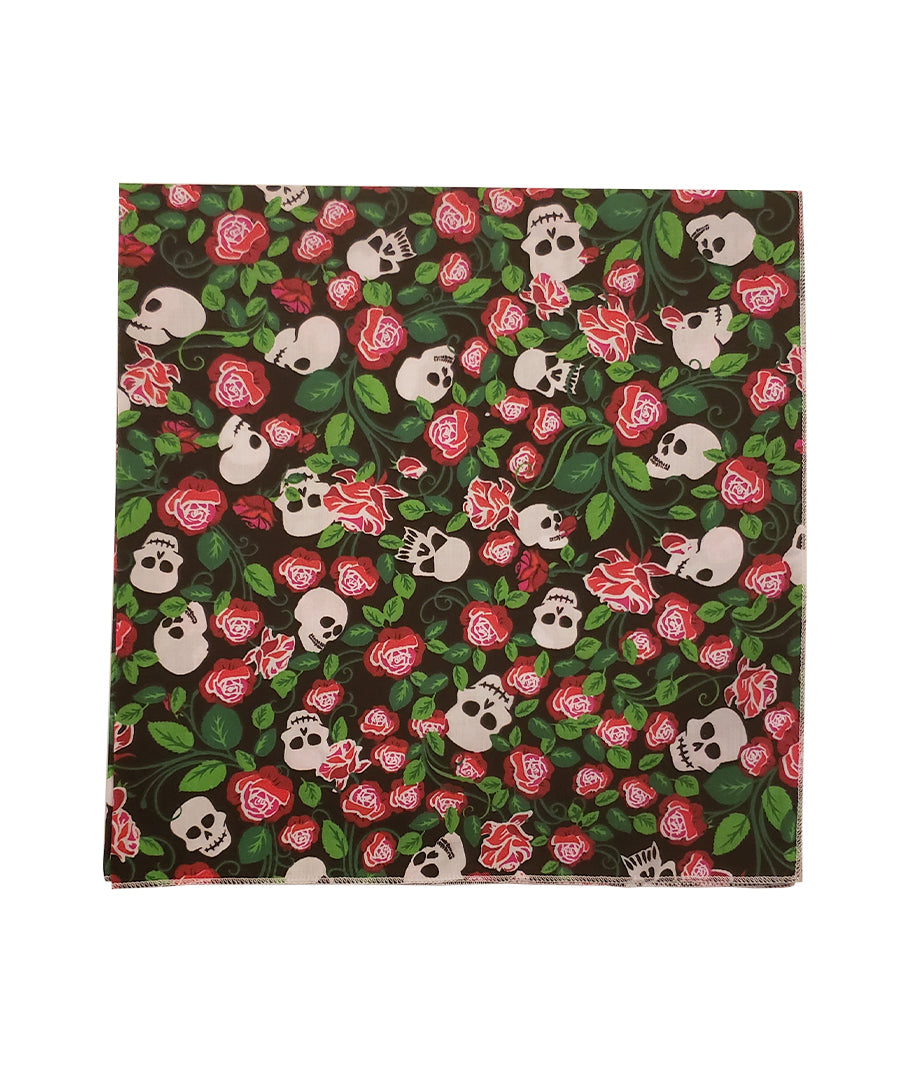SQ3024 Skull Doggie Bandana