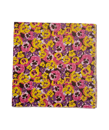 SQ3033 Violet Flowers Bandana