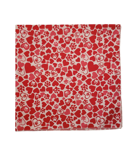 SQ3039 Valentine's Square Bandana
