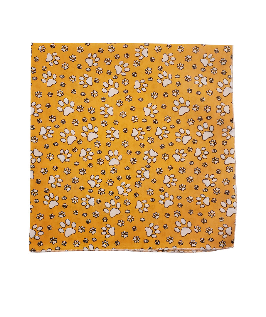 SQ3044 White Paws Bandana