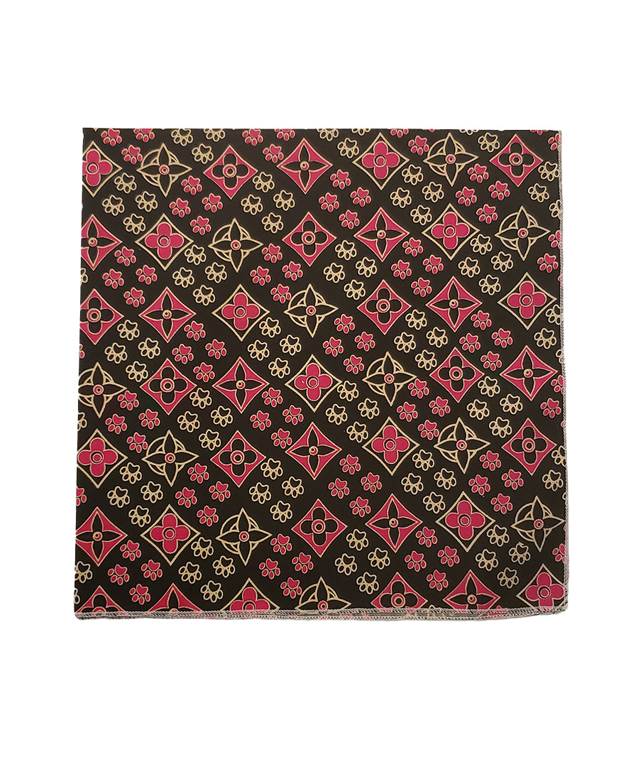 SQ3064 Colorful Paws Bandana