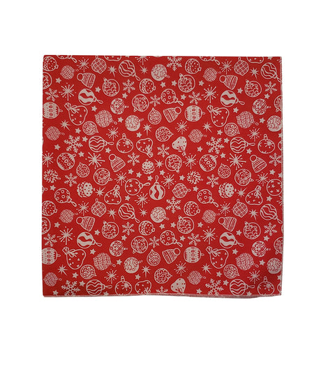 SQ3073 Christmas Square Bandana