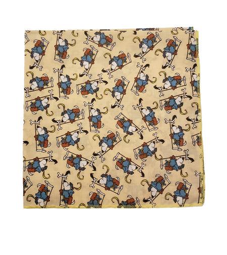 SQ3098 Night In Shining Armor Doggie Bandana, Brown