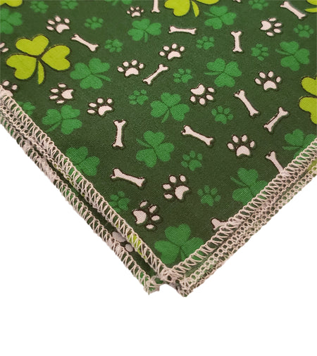 SQ3143 St. Patrick's Doggie Bandana, Green