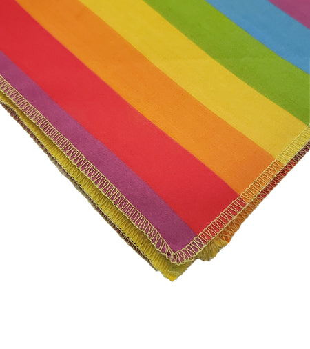 SQ3173 Rainbow Pride Stripes Doggie Bandana