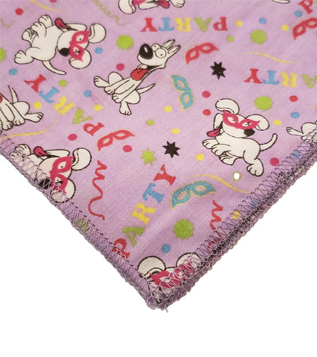 SQ3240 Party Doggie Bandana, Purple