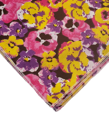 SQ3033 Violet Flowers Bandana