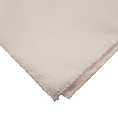 SQ3501 White Soft Spun Polyester Square Bandana