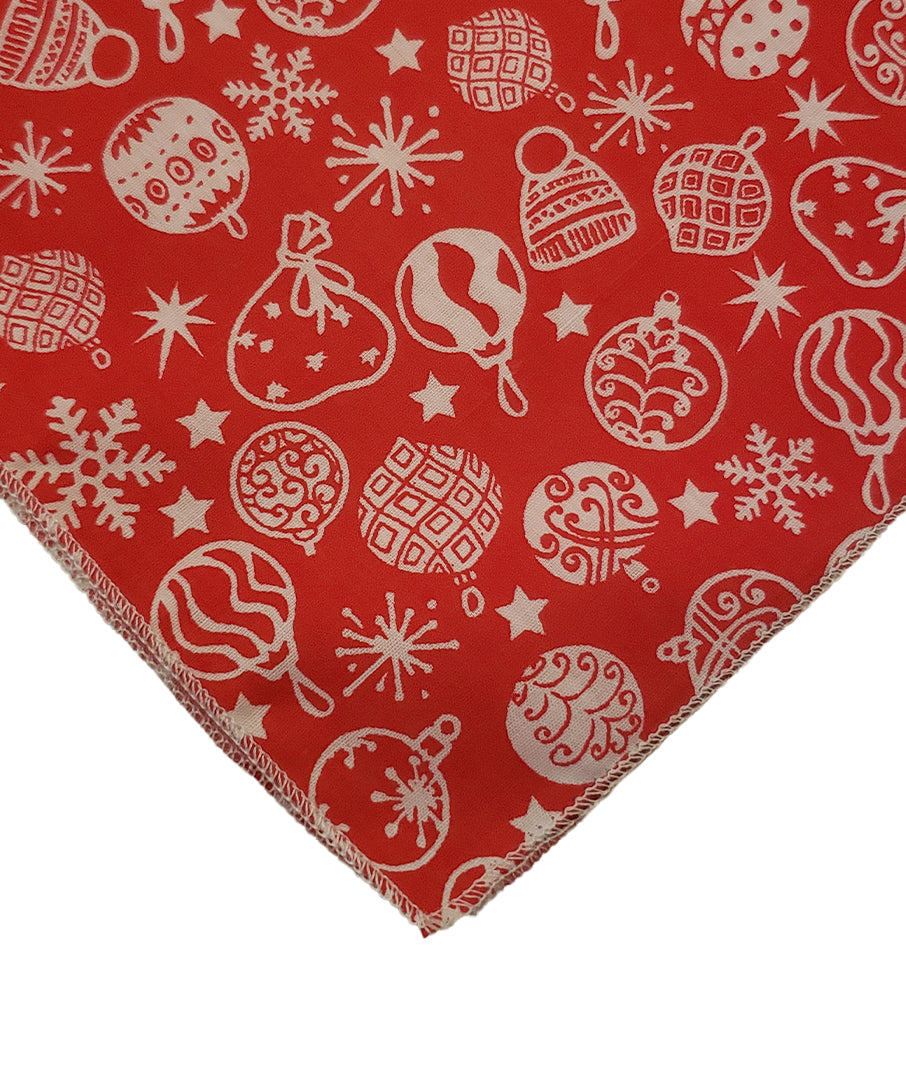 SQ3073 Christmas Square Bandana