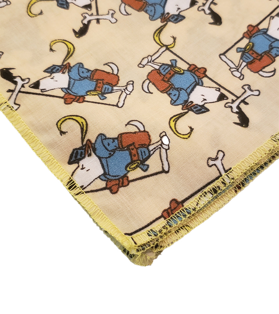 SQ3098 Night In Shining Armor Doggie Bandana, Brown