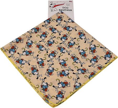 SQ3098 Night In Shining Armor Doggie Bandana, Brown
