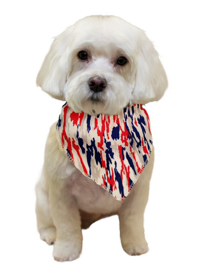 S3009 Patriotic Doggie Bandana