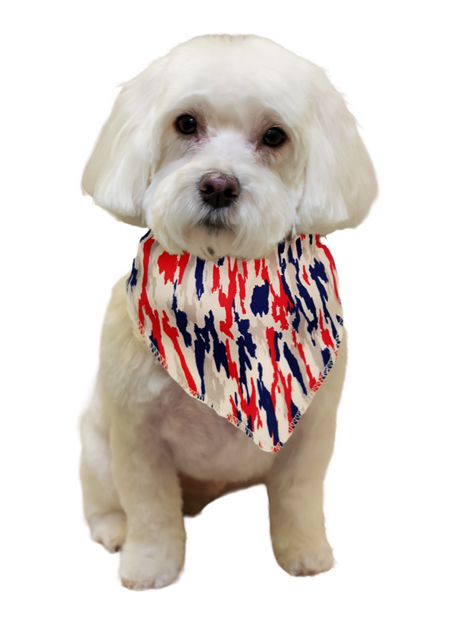 S3009 Patriotic Doggie Bandana