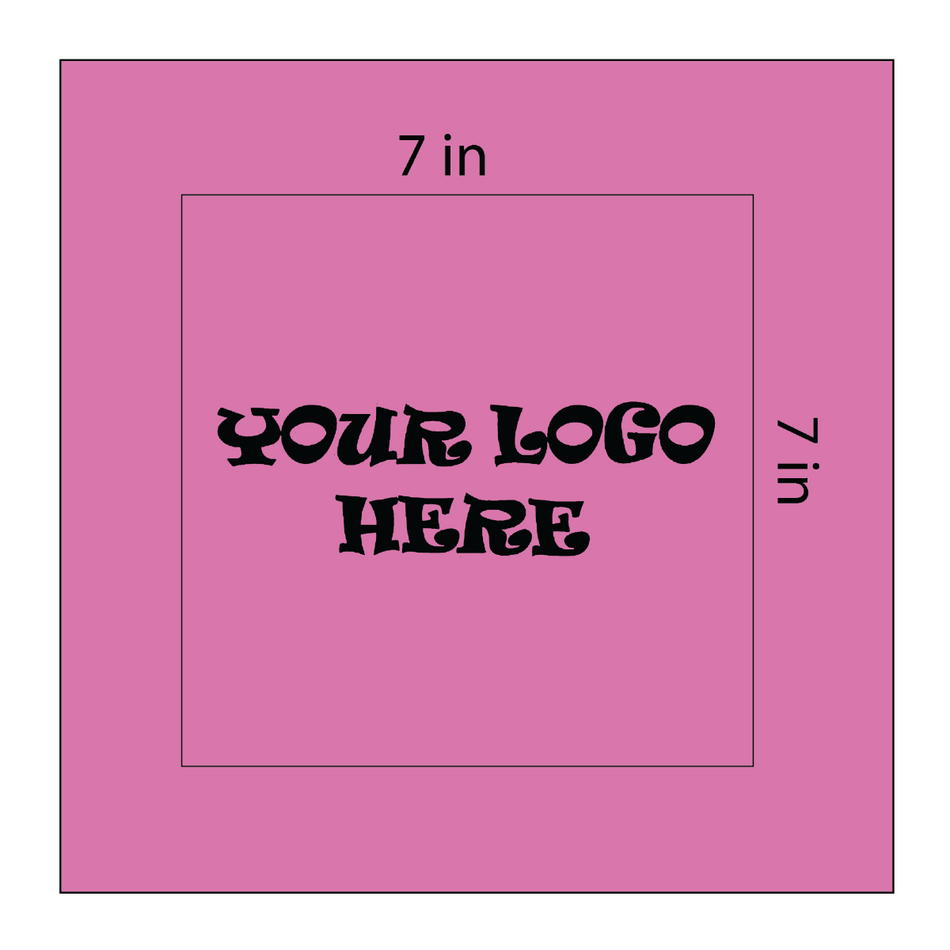 SQ3604 Square Bandana Light Pink