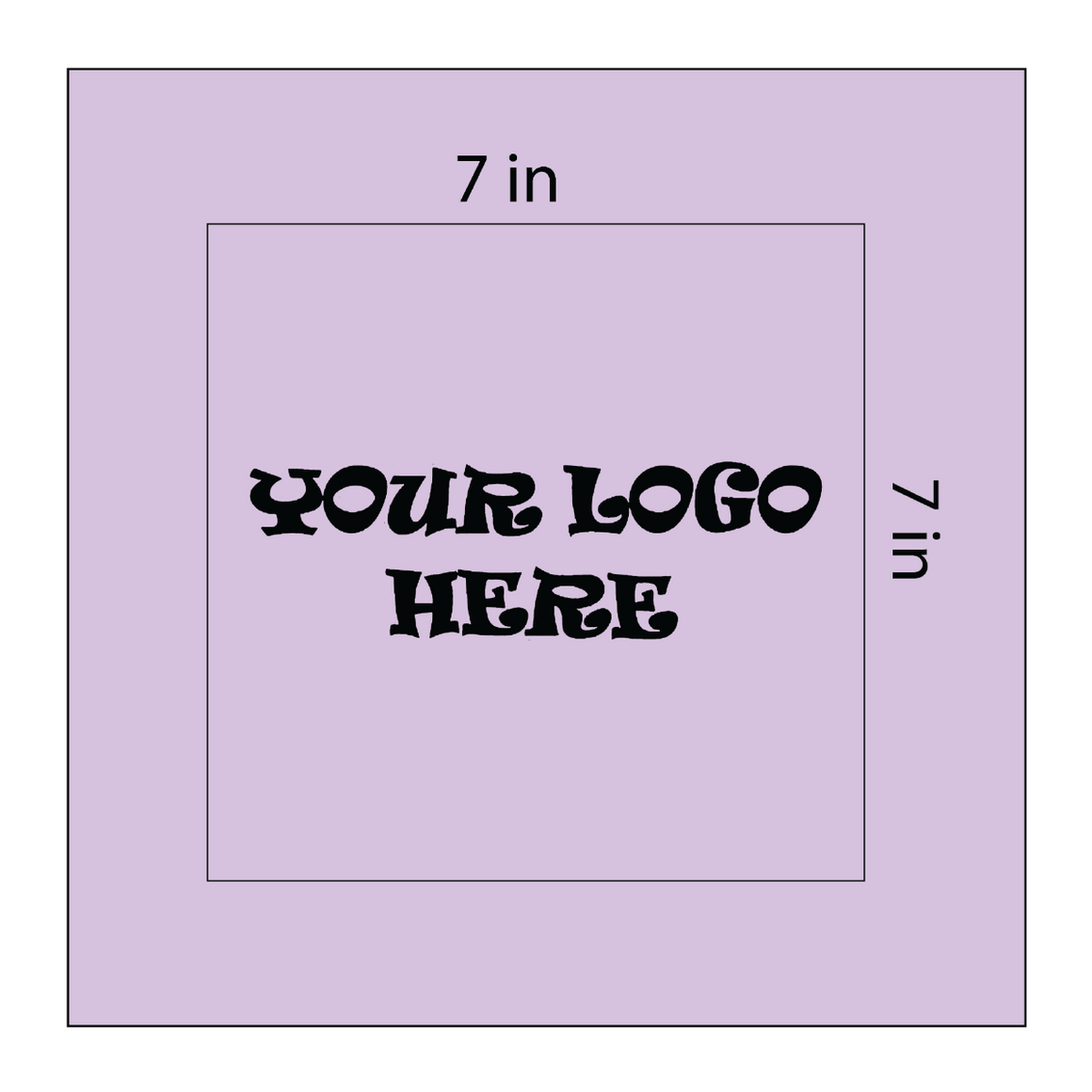 SQ3612 Square Bandana Lavender Purple