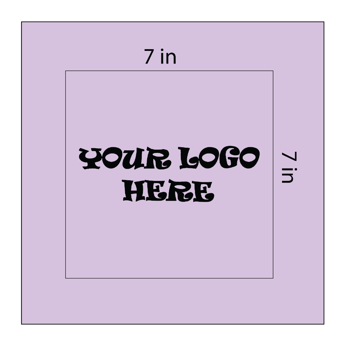 SQ3612 Square Bandana Lavender Purple